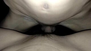 Rough Couple's Facial and Cumshot on Big Shaved Ass