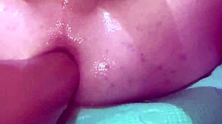 Amateur Stretches Asshole For Intense Anal Fisting