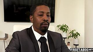 Oh My God, Gia Derza Caught Masturbating by Boss Isiah Maxwell!