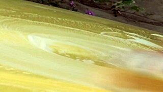 Cytherea Gets Fucked In The Canoe, Bent Over In Fishnets And Heels, With Shaved Pussy Gaping From Anal Fingering.