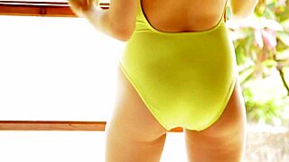 Saka Okada stars in a silky Japanese bikini feature with stunning visuals