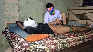 Step sister video with indian desi girl in bedroom