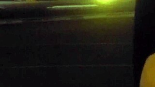 flashing at the party and sucking cock in public with my petite blonde wife