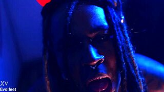 Want To See This Femdom Sucking Toes And Spitting During Heel Play? Deepthroat Footjob Domination With Socks!