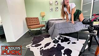 Horny College Slut Craves Huge American Cock