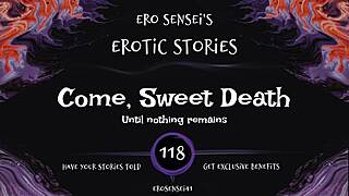 In this erotic audio, women reach a sweet orgasmic end with eses118.