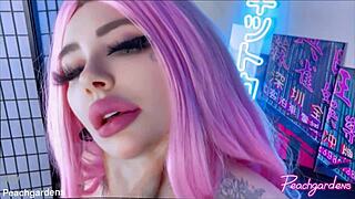 Stepmother rides hard with young 18+ guy, gets cum on face.