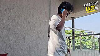 Wow, hot bhabhi takes young devar’s cock with Hindi audio!