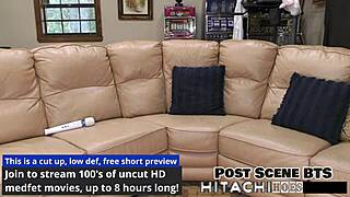 mia's home alone, spreading her shaved pussy with toys for orgasm? close-up action!