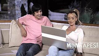 I caught my step mom at a low, damn... Ricky Spanish here!