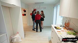 Couple gets caught having sex in someone else's home.