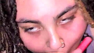 Love Feeling That Big Black Cock Harden In My Mouth