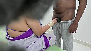 Telugu Maid Sushmita Gives A Subtle Handjob Massage