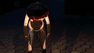 Monster girl island halloween special with elfa neko and slimer dominating 😈