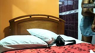 Skinny asian teen with tight hole gets first anal experience, moaning 'not my little ass, it's so tight, add more lube' in real homemade sex