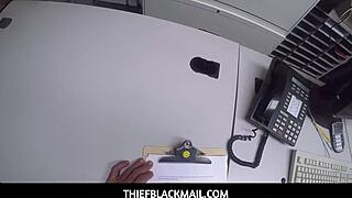 Smooth criminal audrey royal fucks two guards to get off free