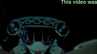 Monster girl island halloween special with elfa neko and slimer dominating 😈