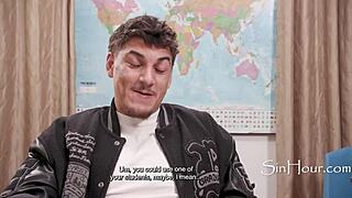 Yo, banging the teacher with Adira Allure and Victor Ray was epic!