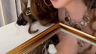 iskra's wild crossdress cumshot is amazing