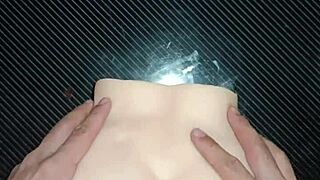 Feeling delicious anal sex in every angle with close-up and cum on ass