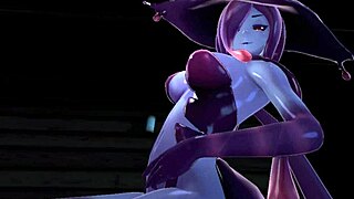 Monster girl island halloween special with elfa neko and slimer dominating 😈