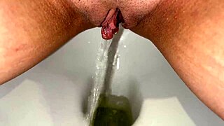 Morning Yellow Pissing Compilation In Toilet With Hairy Unshaven Pussy. Female POV Free Action!