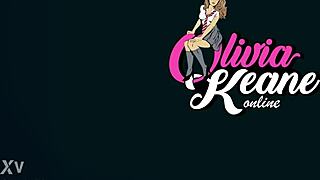 Hot teen plays with her ass