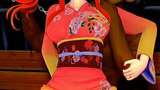 Vanessa Veren outdoor anime fuck