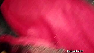 Indian Wife in an Intimate Moment