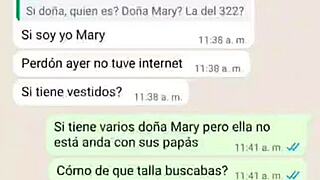 doña mary gets fucked since her husband won't