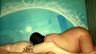 At the club le delta, ebed dances and licks feet in a bdsm femdom scene.