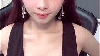 Hey, check out this sexy Asian girl with big tits on Bigo cam show 2019!