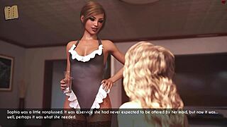 Blonde wife and stepmother with big asses share some fun 😏