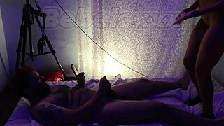 beautiful brunette begs to be fucked hard and have cum on her face