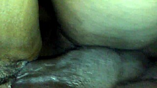 Cum Drips From Ripped Clothes On Ass