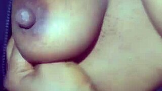 Her pussy is so wet, with a big clit and narrow ass spreading wide.