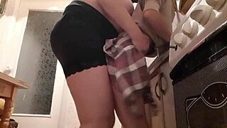 omg, my stepmom sneaked in to bang me hard after stepdad left!