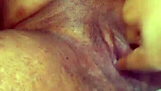 Her pussy is so wet, with a big clit and narrow ass spreading wide.