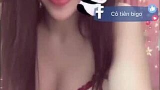 Hey, check out this sexy Asian girl with big tits on Bigo cam show 2019!