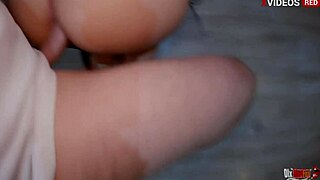 stepmom stuck in washing machine gets anal creampie