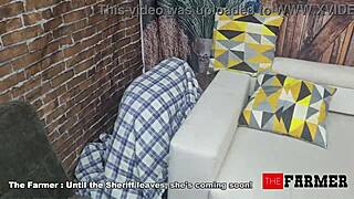 Farmer Receives Visit from Sheriff in Uniform