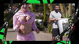 i caught alexia anders stealing bikinis and she sucked my cock to get away, but i fucked her anyway