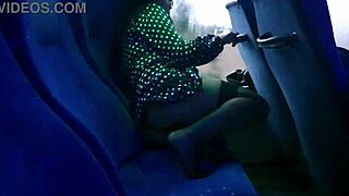 Hot Mom Seduces Stranger on Public Bus