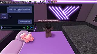 Blonde slut intensely fucked by big black cock interracial