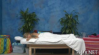 Hotty Receives Professional Massage