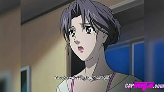 O domină pe mama vitregă cu degetare și joacă anală