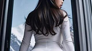 Week-End Ski Resort PART 3 - AI ILLUSTRATED Leather Fetish Dream!