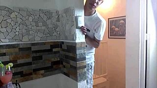 Spying on Dana Barzagli and Luna in Bath with Hidden Cam! 😈