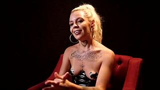 Latina lesbians in reality show explore anal activities