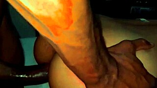 He slapped me, then slammed into my ass, treating me like a slave with marks and cum inside!